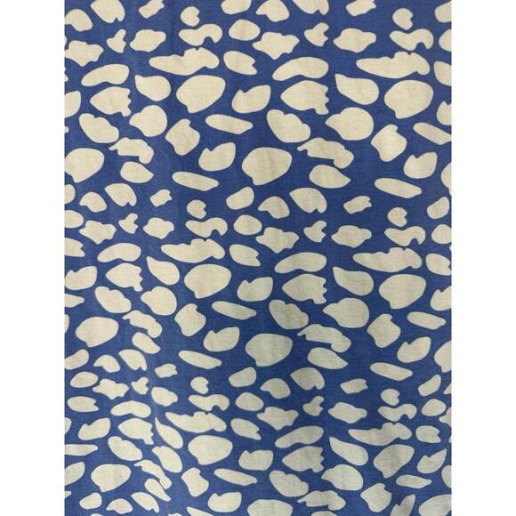 Hiho International Blue White Casual Everyday 3/4 Sleeve Tunic Top Size Small - Picture 6 of 12